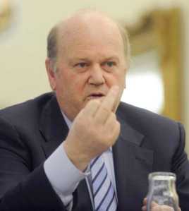Noonan later economised on his gestures, saying one finger to reality was enough.